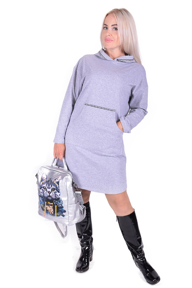 Фото товара 18184, платье кенгуру